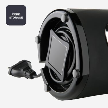 Електрична кавомолка BLACK+DECKER BXCG150E 150W з нержавіючою сталею | Для дому | Чорний