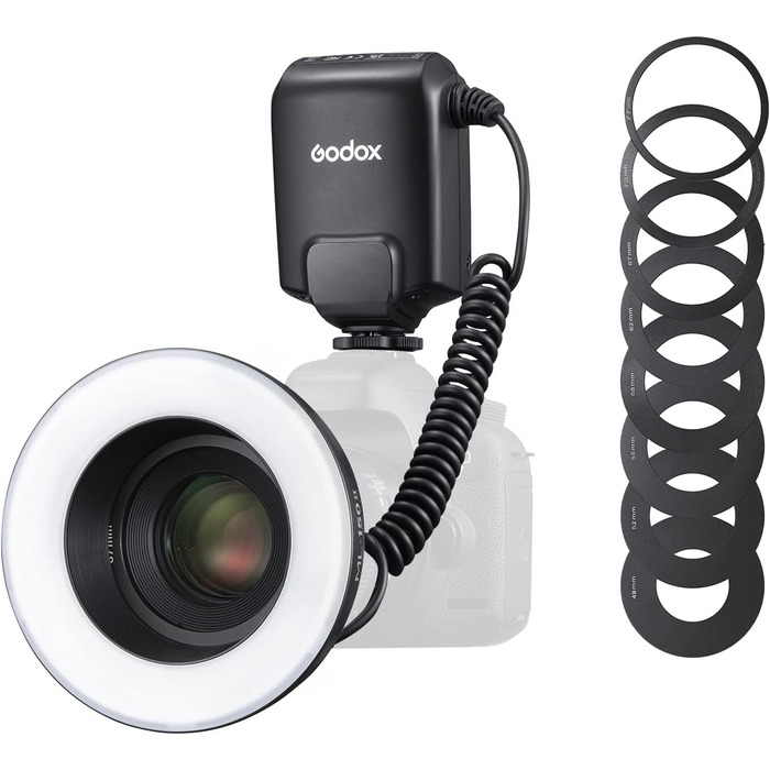 Godox ML-150 II – кільцева світлодіодна лампа для макрозйомки