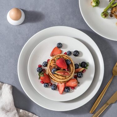 Набір посуду для 4 осіб LENTO Beige, 16 частин, кераміка, вінтажний стиль