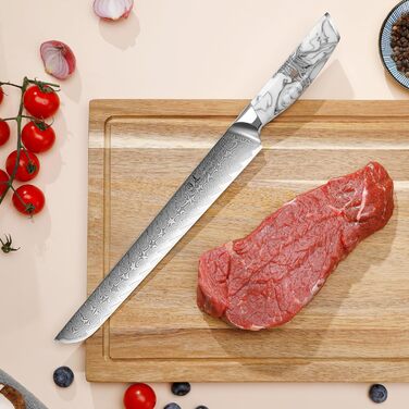 Японський ніж SHANGDAO Kiritsuke 20 см, 67 шарів сталі, ніж для суші та нарізки, професійний ніж для кухні