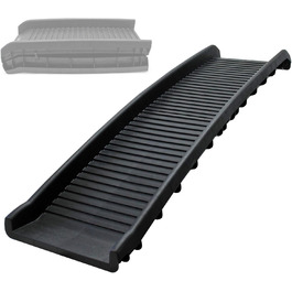 Рампа для собак Wiltec, 156x40 см, складана, з пластику, до 90 кг, протиковзка