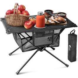Складаний туристичний столик Zune Lotoo для кемпінгу, пікніків та риболовлі (60x40x40 см)