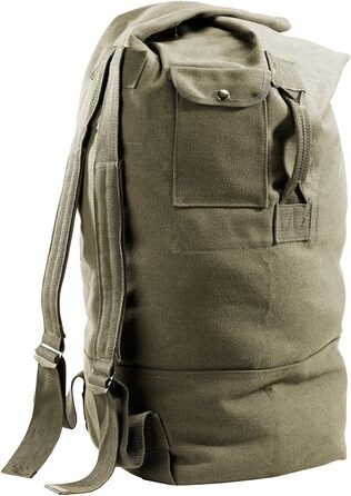 Рюкзак-мішок Xcase 50 л, парусина, 28x25x80 см, морський мішок, сумка через плече