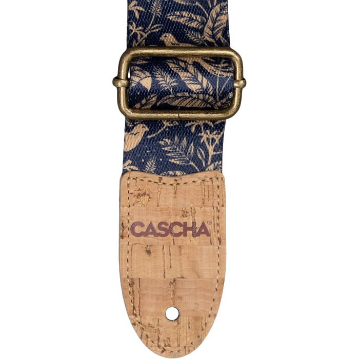 Веганський гітарний ремінь Cascha Midnight Birds - Яскравий та екологічний ремінь для гітари та укулеле