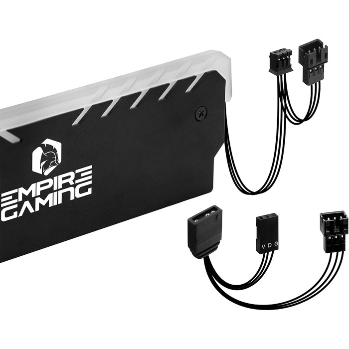 Кулер для ПК Empire Gaming Guardian з RGB підсвічуванням - тиха охолодження для процесора Intel та AMD
