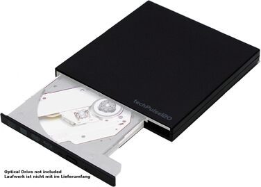 Зовнішній корпус для Slim SATA HDD/SSD накопичувачів techPulse120 USB 3.0, 9.5 мм (без диска)