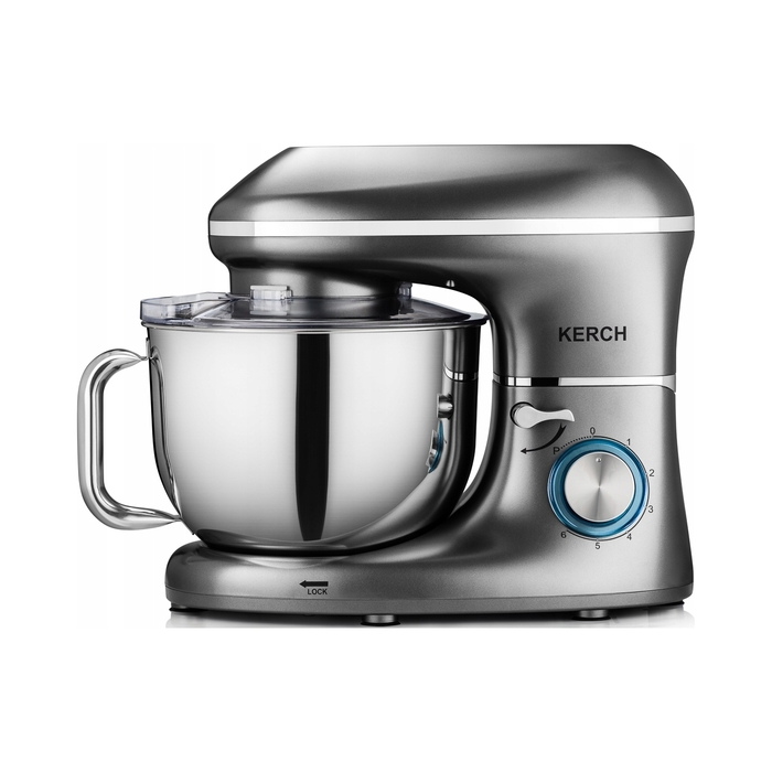 Кухонний комбайн Kerch MYCHEF 4000 Вт, сріблястий/сірий