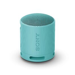 Портативна Bluetooth колонка Sony SRS-XB100 синього кольору: вологозахист IP67, до 16 год роботи, з ремінцем