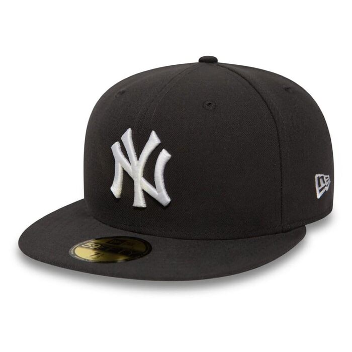 Кепка бейсбольна New Era MLB Yankees 59Fifty Graphite/Біла (56.8 см) - Оригінал