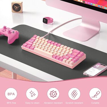 Килимок для столу Zanfqvo 90x43 см - XXL килимок для миші з PU-шкіри, вологостійкий та антиковзний - багатофункціональний килимок для офісу/дому/ноутбука (Сріблясто-сірий)