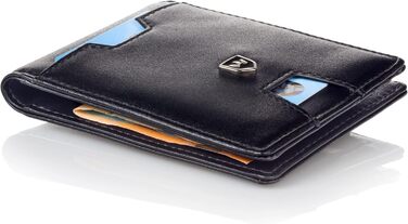 Kronenschein® Slim Wallet with Coin Pocket & RFID Protection | Wallet for Men & Women Small | Cardholder with Money Clip | Mini Wallet | Card Case | Card Wallet | Credit Card Holder
