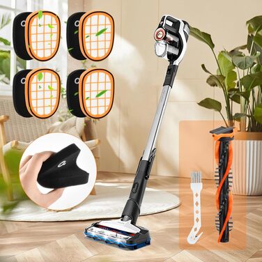 Набір фільтрів для пилососа Philips SpeedPro Max (6 шт.) — смінні фільтри для моделей FC6812, FC6813, FC6822, FC6823, FC6826, FC6723, XC7042, XC8045, XC8147