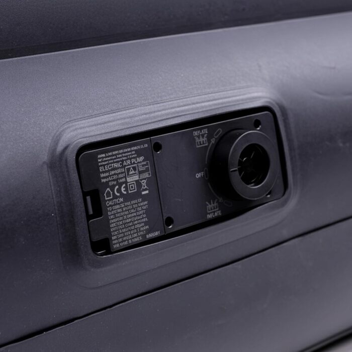 Надувний матрац Avenli для 1 особи з вбудованим насосом 195x96x46 см - самонадувний, флоксований, для кемпінгу та дому