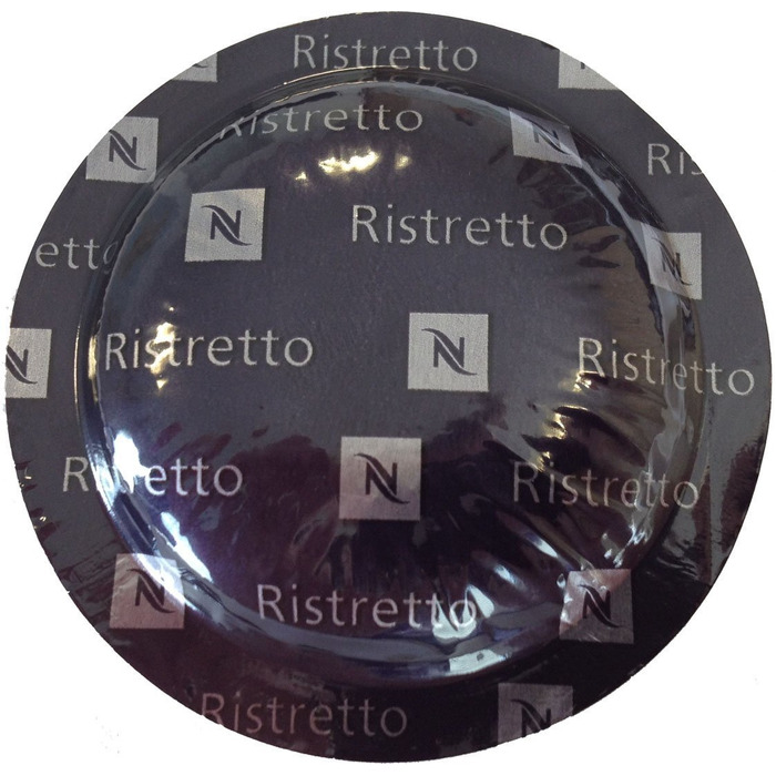 Капсули Nespresso Pro Ristretto - 50 шт. для професійних систем Nespresso (інтенсивний смак з нотками перцю та мускатного горіха)