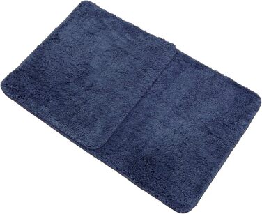 Brandsseller Bath Mat Set - 2 Piece Set (50x80cm & 45x50cm) - Green & Blue
