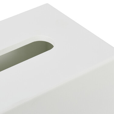 Relaxdays Tissue Box White
