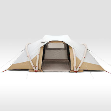 Надувний кемпінговий намет Quechua Air Seconds 4.2 F&B на 4 особи, 2 спальні