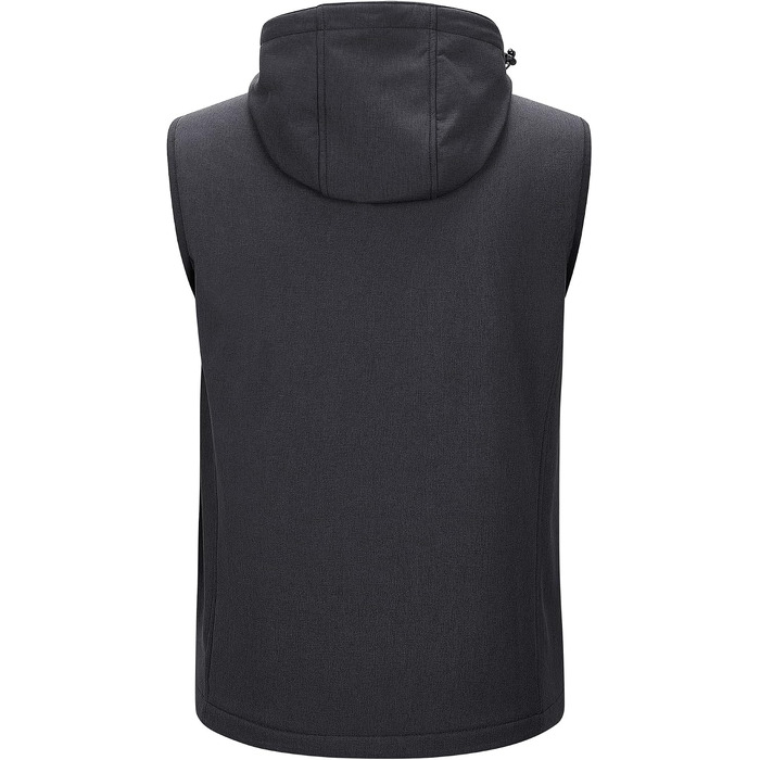 Чоловічий жилет Softshell Outdoor водонепроникний робочий, легкий, темно-сірий, розмір XL
