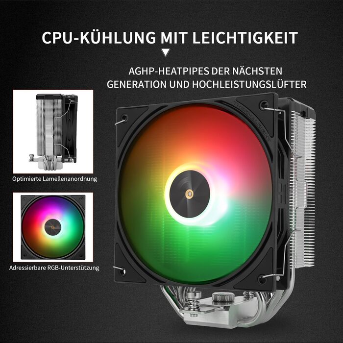 Thermalright Assassin X 120R ARGB CPU-кулер: тиха система охолодження з цифровим дисплеєм та підтримкою AM4/AM5, Intel LGA1851/1700/1150/1151/1200