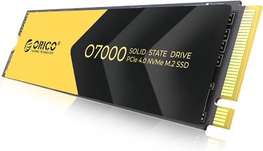 ORICO NVMe SSD 2TB PCIe 4.0 x4 - Внутрішній SSD M.2 2280 з радіатором для ПК та ноутбуків