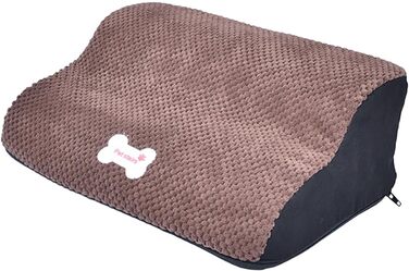 Сходинки для собак Dualoai - сходи для маленьких собак, для підйому на ліжко, знімний чохол, м'який нахил, для дому