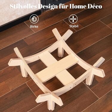 Кішка ліжко CheerPals, квітка, 55x55 см, велике, м'яке, для всіх котів, білий (світло-блакитний)