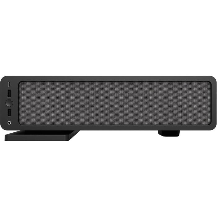 Корпус Fractal Design Ridge Black Mini-ITX для ігрового ПК з PCIe 4.0, 2 вентилятори 140мм PWM, USB Type-C