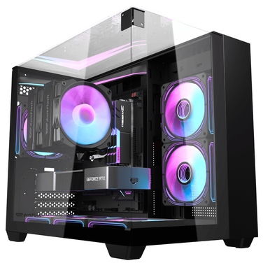 Корпус DarkFlash TH285M Midi Tower, чорний