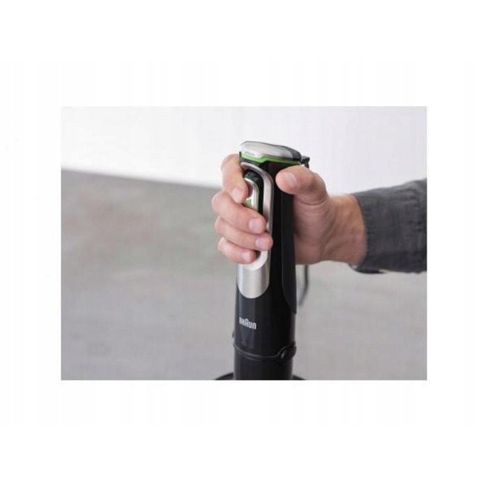 Ручний блендер Braun MQ 9138 XI, 1200 Вт, чорний