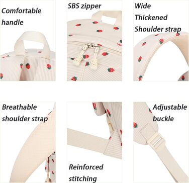 Шкільний рюкзак для дівчинки-підлітка з кордом, 2-камерний | Lmwzh