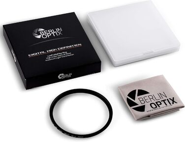 Фільтр UV Berlin Optix Premium 46mm Schott-Glas з 16 шарами MC, надтонкий, захист об'єктива