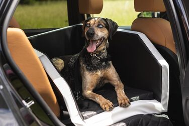 Автоматичне ліжко для собак у машину Velinda, 55x100 см, чорний колір