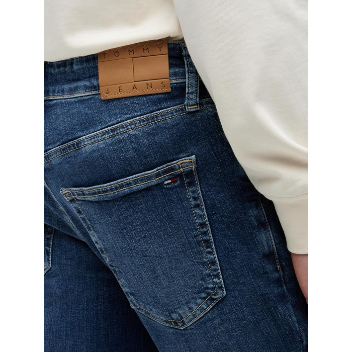 Джинси чоловічі Tommy Jeans Scanton Slim Fit Stretch 36W/32L Denim Medium