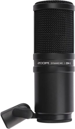 ZOOM ZDM-1 – динамічний мікрофон з великою мембраною для подкастів, радіомовлення та професійного запису голосу