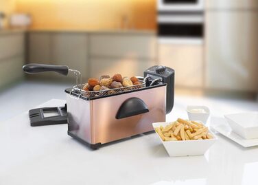 Bestron Oil Fryer with Cold Zone Technology