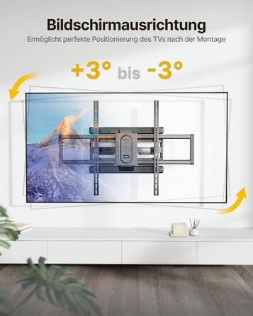 Кріплення для телевізора monTEK поворотне, 43-100 дюймів, до 60 кг, VESA 800x600