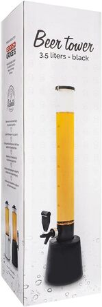 XXL Drinks Column Beer Column Beer Tower Party Beer Dispensing Column with Tap (3.5 Liters)