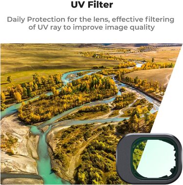 Набір фільтрів K&F Concept Mini 4 Pro: ND, CPL, UV, 8 шт. для DJI Mini 4 Pro