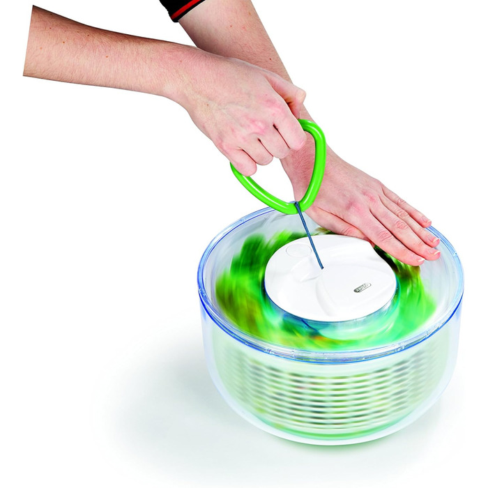 Сушарка для салату Zyliss Easy Spin, мала, зелена