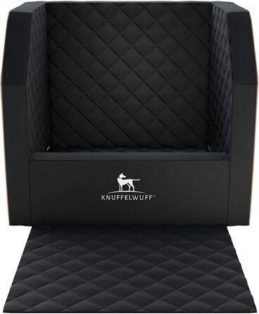 Захист для сидіння автомобіля для собак Knuffelwuff Auto KFZ, чорний, 55 x 45 x 35 см, розмір 3