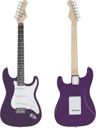 Електрогітара Rocktile Banger's Pack Violett (Комплект: підсилювач, тремоло, чохол, кабель, ремінь, медіатори, запасні струни, навчальний матеріал з CD/DVD)