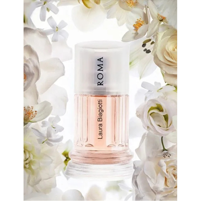 Жіноча туалетна вода Laura Biagiotti Roma Fiori Bianchi, 50 мл