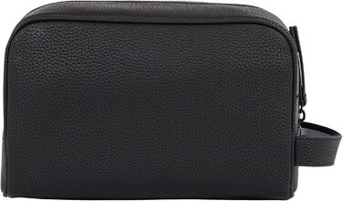 Tommy Hilfiger Men's Essential PU Washbag, Faux Leather
