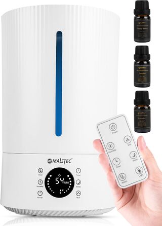 Maltec Humidifier Ionizer Diffuser WT5000ION with Oils Ultrasonic up to 35m2 Aromatherapy 3 Levels