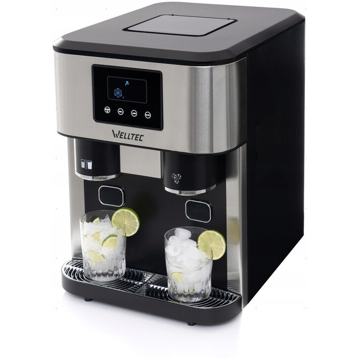 Льодогенератор Welltec ICE20 Pro, чорний, 380 Вт
