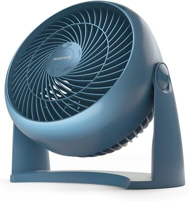 Вентилятор Honeywell TurboForce Turbo-Ventilator HT900NE4 - блакитний (тихий, з регулюванням кута нахилу, 3 швидкості, настінний/настільний)