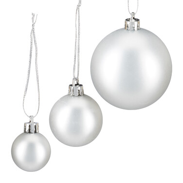 Relaxdays Set of 100 Christmas Baubles