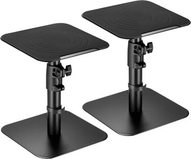 Підставка для колонок RICOO: 2 шт., регульована висота, для ПК, ТВ, студійного обладнання, універсальна, LH069-T
