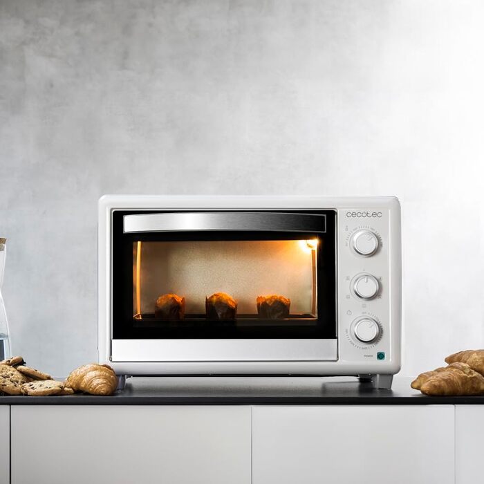 Мультиварка Cecotec Bake&Toast 1090 Black: 1000 Вт, таймер 60 хв, регулювання температури до 230ºC, 30 л