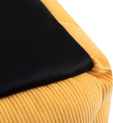 Килимок для котів та собак Hollypet, м'яке ліжко для тварин, 55x45x15 см, жовтий